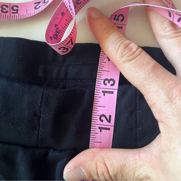 Cozy Earth Bamboo Rib Knit Black Lounge Joggers Womens XL Stretch Pull On Pocket - Picture 13 of 14